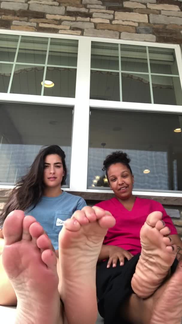 College Foot Fetish Porn - Sweet college girls have fun in their private foot fetish interracial  action - Feet9