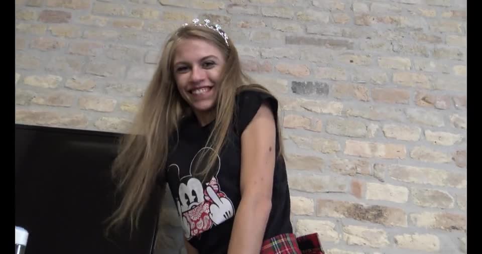 I trample a pizza on his face! Terror Teenie sock face jumping and